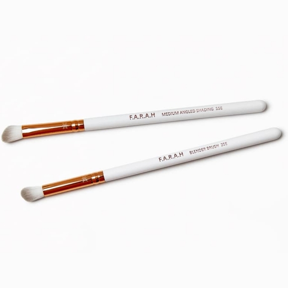 🔴 FARAH Eye & Detail Brushes Duo Bundle Set - F.A.R.A.H - Picture 2 of 2